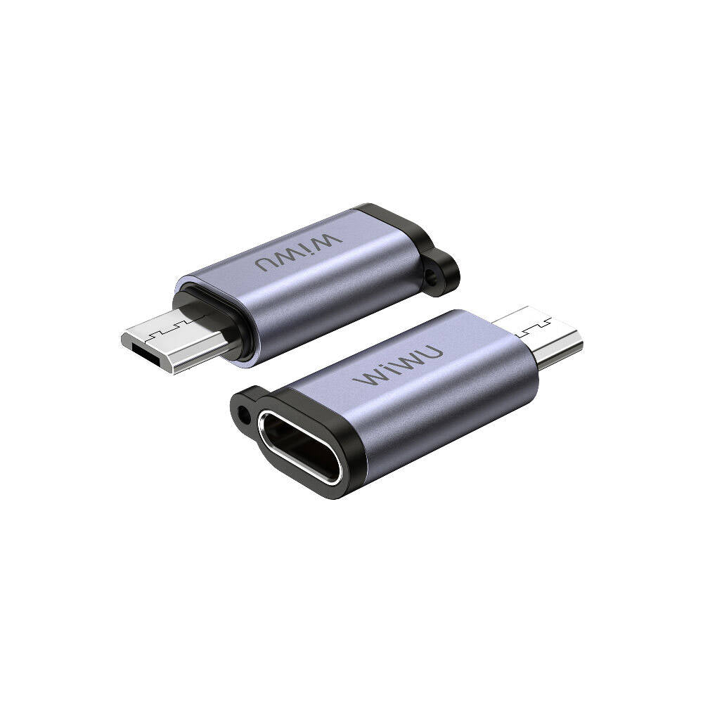 Wiwu Wi-C031 Concise Serisi 3in1 Type-C to USB-A/Micro Usb/Lightning Adaptör Paketi Wiwu Wi-C031 Concise Serisi 3in1 Type-C to USB-A/Micro Usb/Lightning Adaptör Paketi